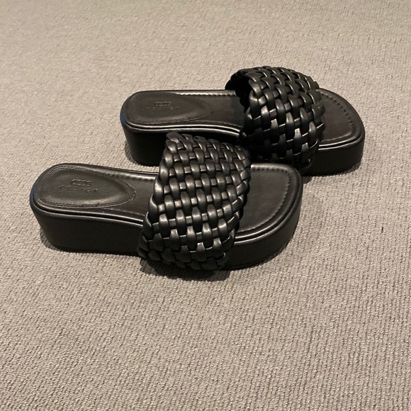 Asos braided flat form sandals - Picture 1 of 5